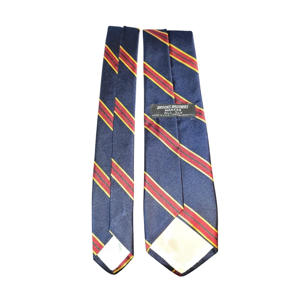 Brooks Brothers Makers VTG Tie 55